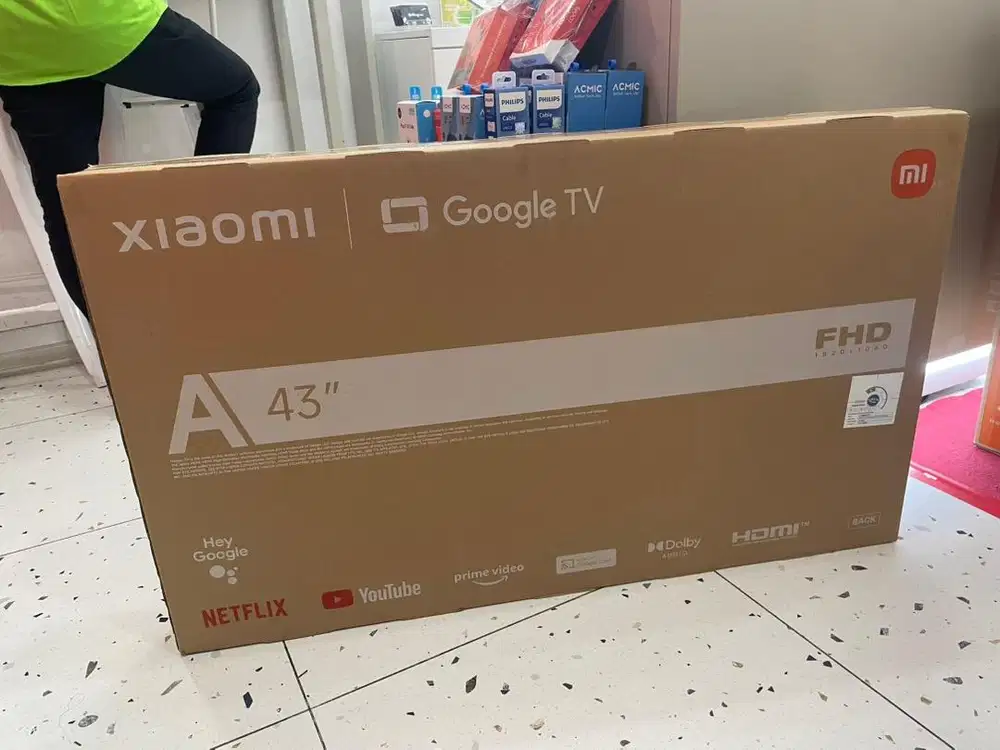 XIAOMI GOOGLE TV 43 inc Bisa Cash Dan Cicilan