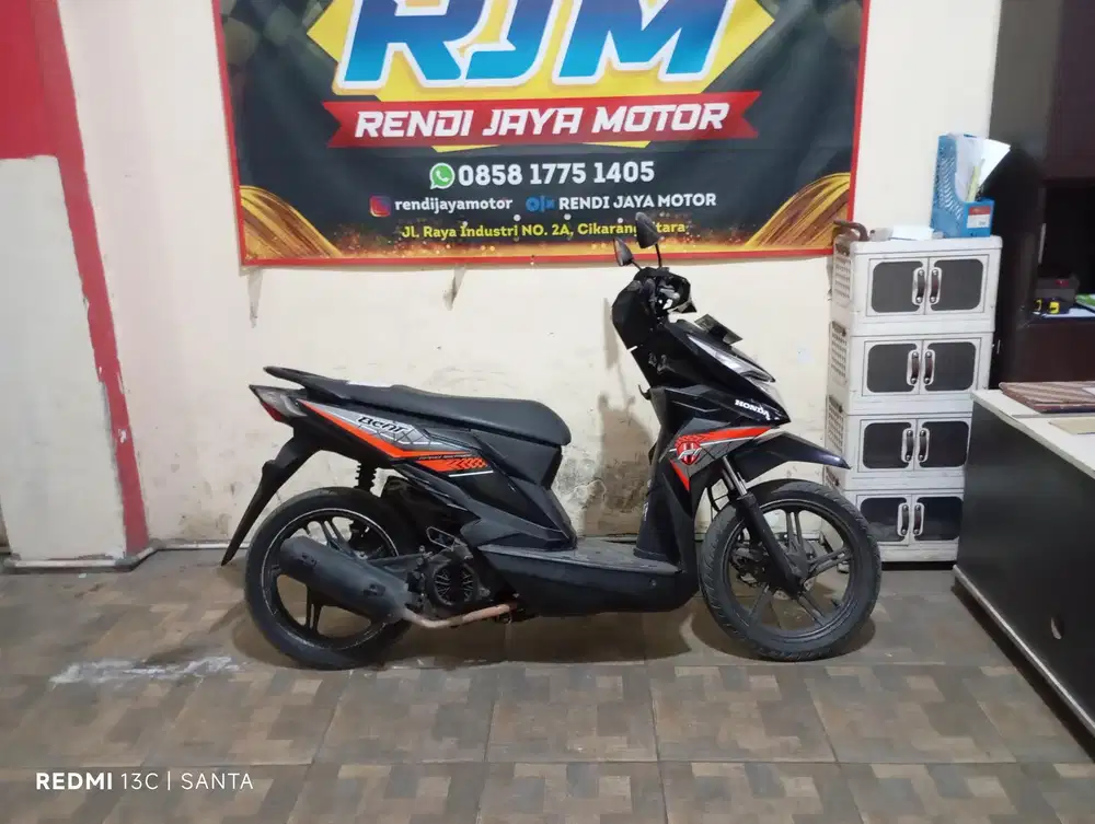 [PROMO] Honda beat eco Tahun 2016 Surat komplit