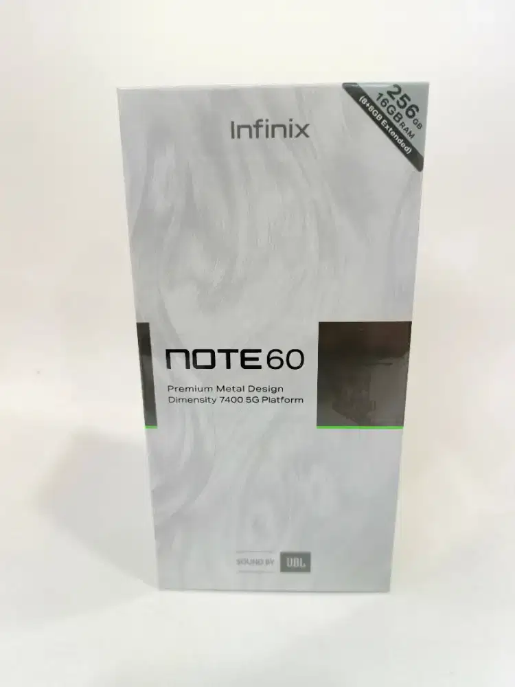INFINIX NOTE 60 8+8/256GB GARANSI FRESH RESMI INFINIX (NO REPACK)