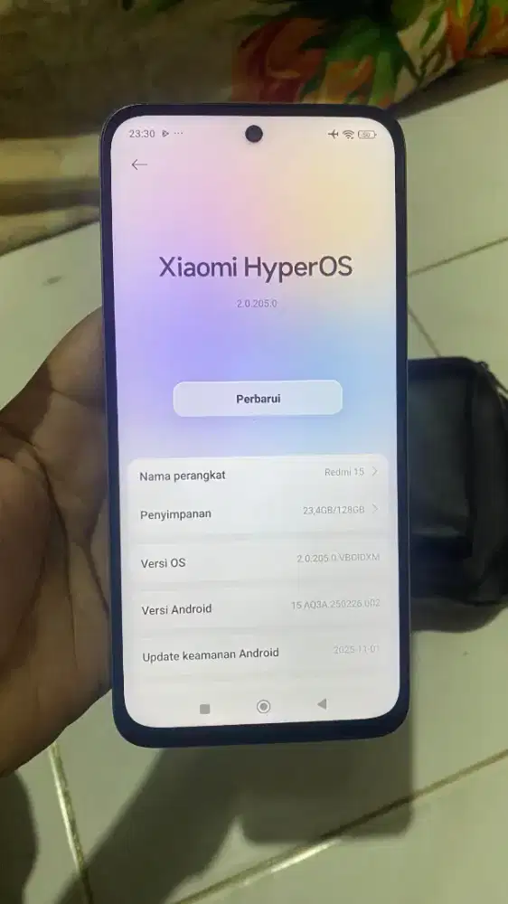 FS XIAOMI REDMI 15 8+8/128 SUPERR MULUSS DAN MANTUL