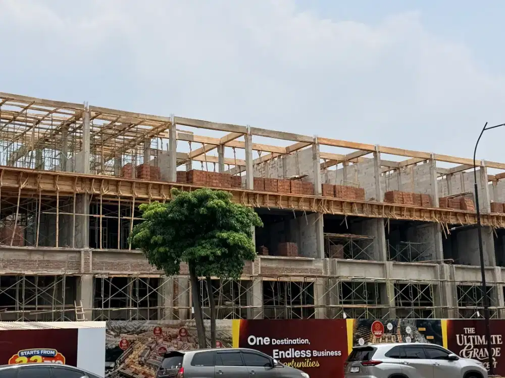 Ruko Termurah di Gading Serpong, Lokasi Sudah Hidup, cash bertahap 10 tahun tanpa BI checking
