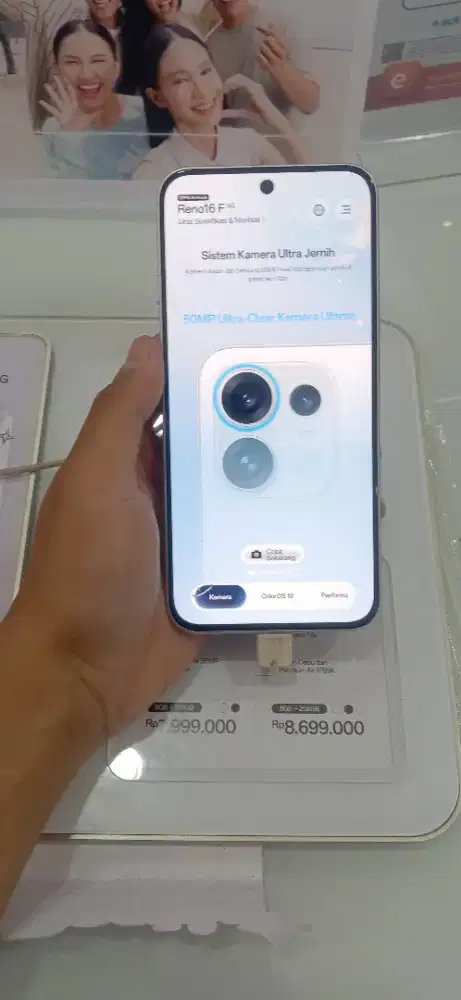 OPPO RENO 16 F 5G CICILAN SYARAT KTP