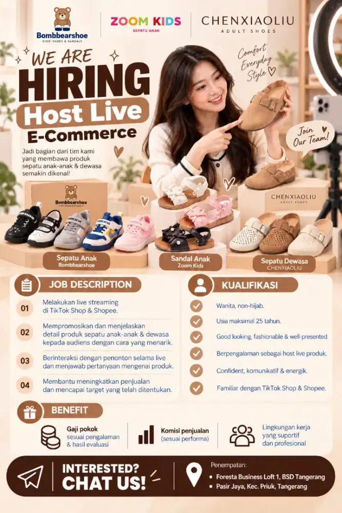 Host Live Streaming Produk