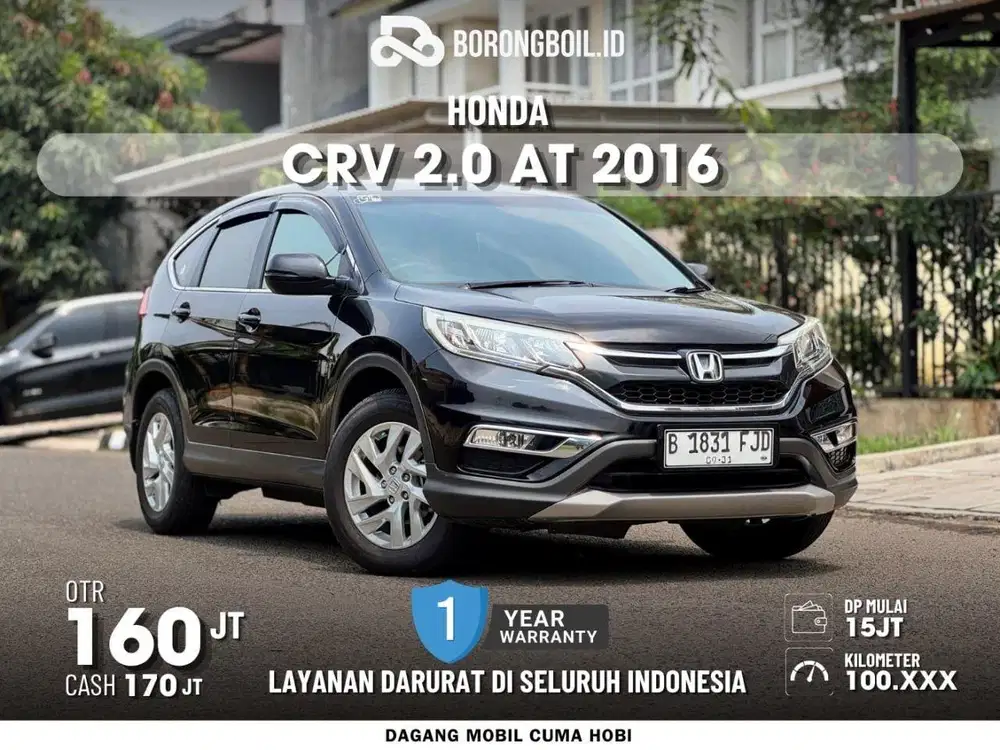 Honda CRV 2.0 AT Hitam 2016