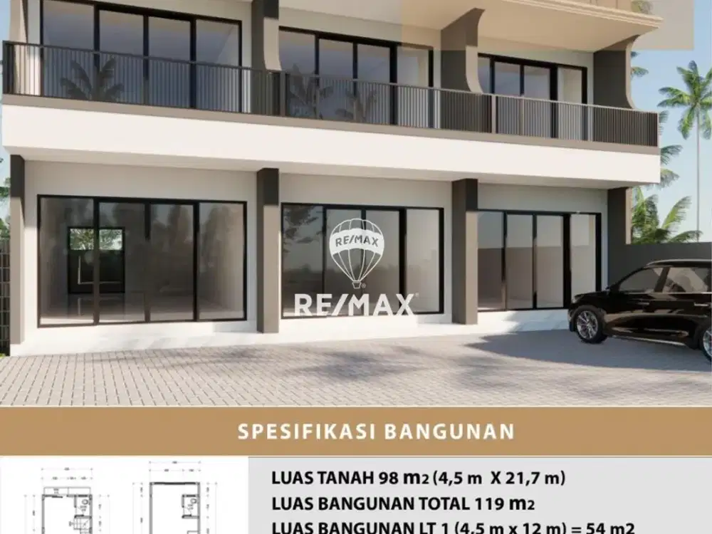 Ruko  sangat bagus dijual villa melati mas