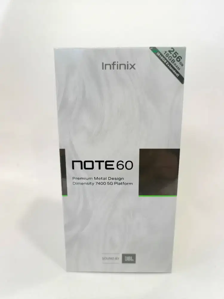 INFINIX NOTE 60 8+8/256GB GARANSI FRESH RESMI INFINIX (NO REPACK)