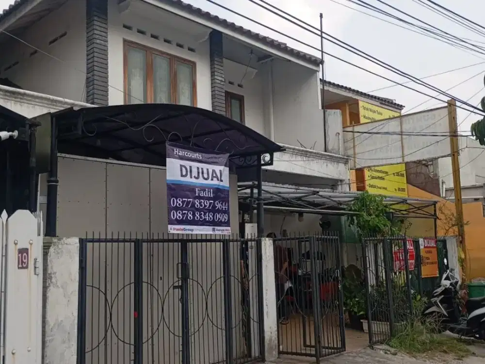 Dijual Rumah 2 Lantai Strategis di Bintaro Sektor 1, Pinggir Jalan Hidup, Cocok untuk Tempat Tinggal & Usaha