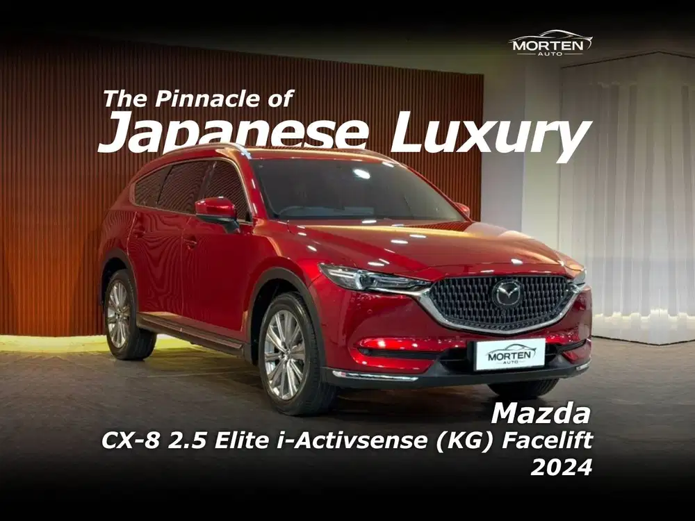 [VERY Low Km!!!] Mazda CX-8 2.5 Elite i-Activsense (KG) Facelift 2024