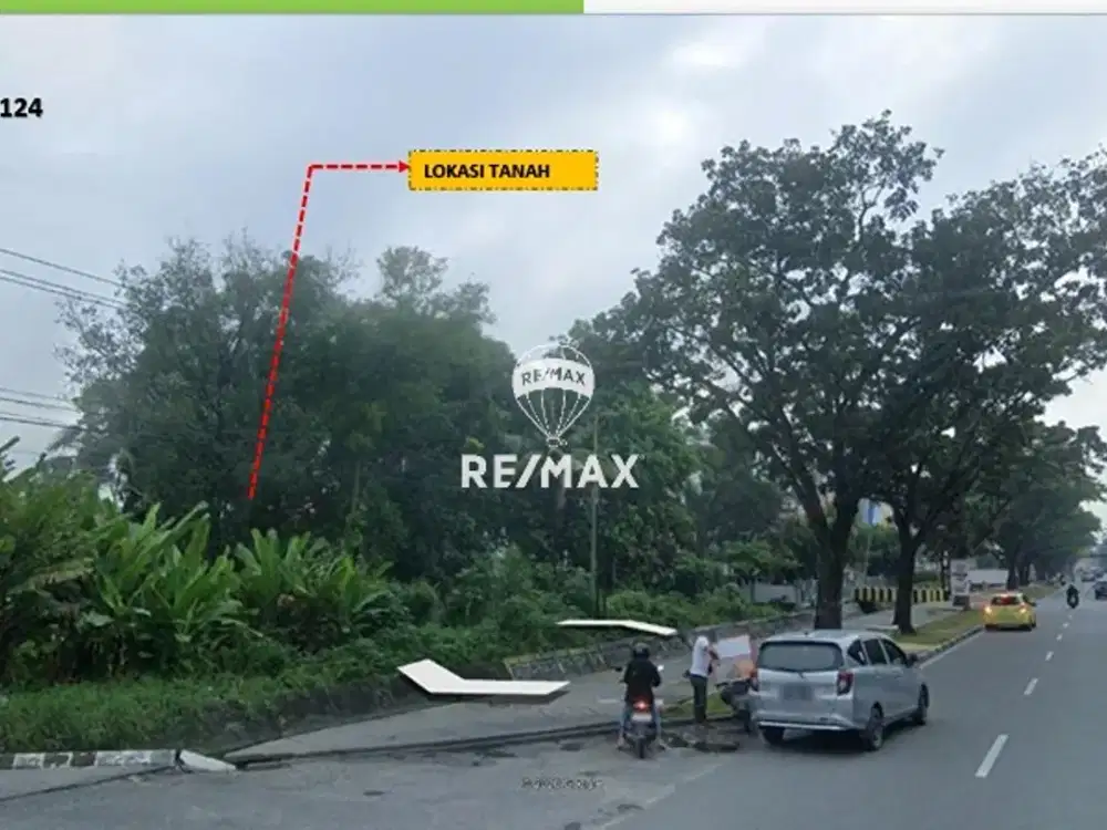 DIJUAL LAHAN KOMERSIAL STRATEGIS DI JL. JENDRAL SUDIRMAN PEKANBARU RIAU