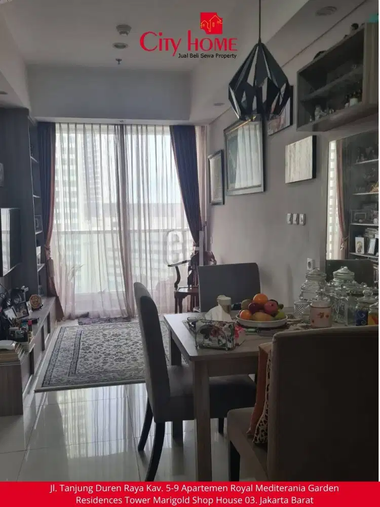 Disewakan Apartemen Furnished 2 BR di Taman Anggrek Residences