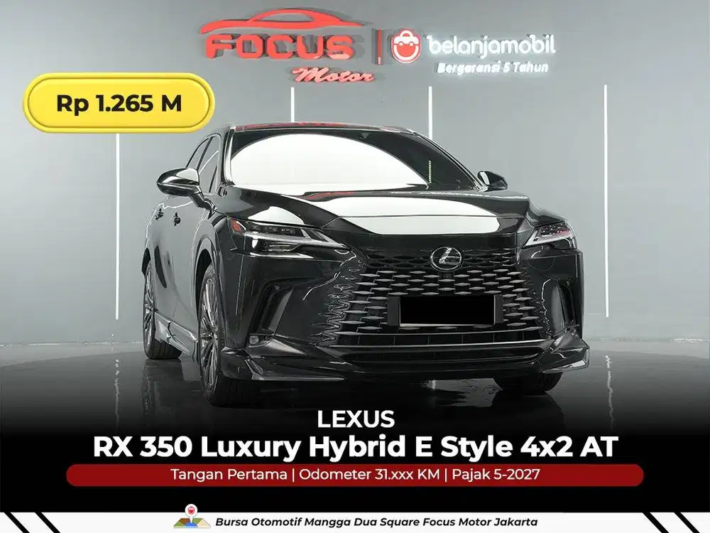 [ E STYLE ORIGINAL ] Lexus RX350 RX 350 Luxury Hybrid 2022/2023/2024