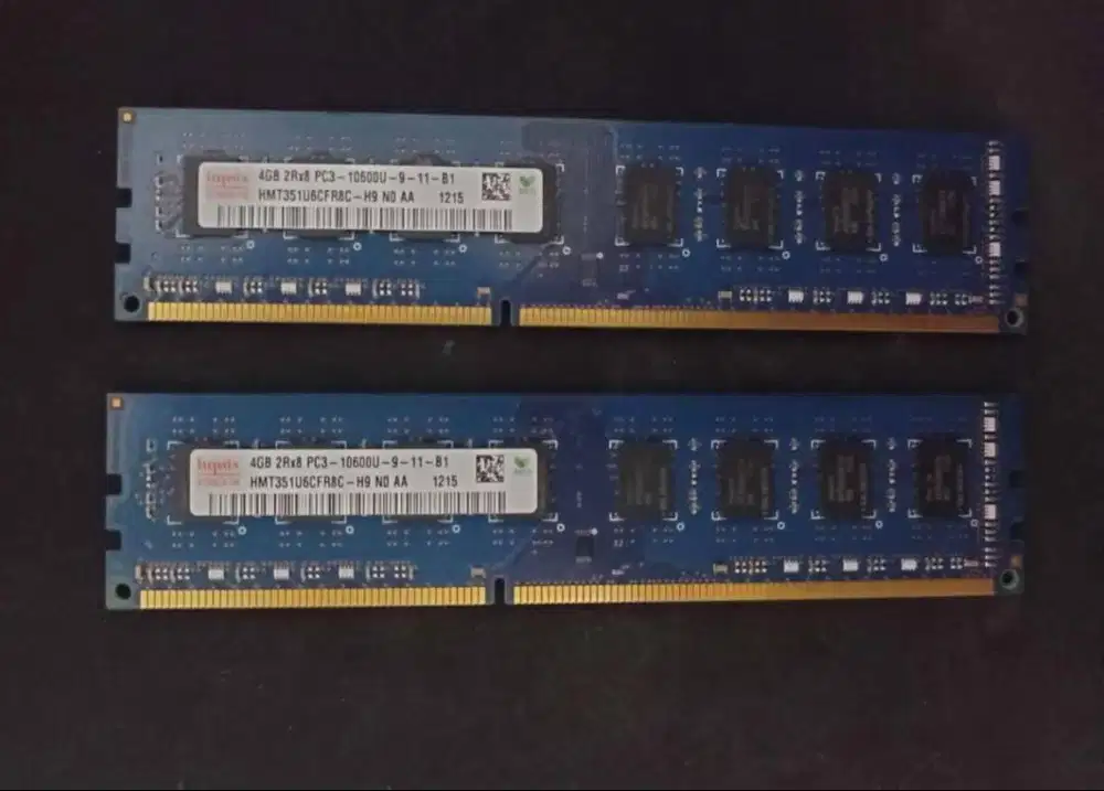 RAM DDR3 1333Mhz 8gb Dual Channel