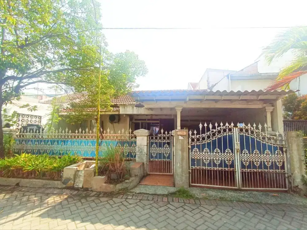 Waru Sidoarjo | Rumah 150m Pondok Candra Wadungasri Juanda Berbek Tol