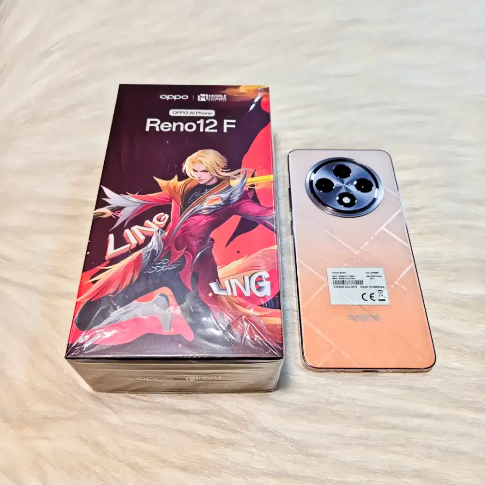 Oppo Reno 12F 8/256 Gb Mulus Murah Fullset