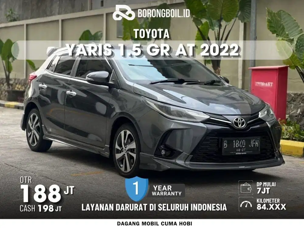 [ TERMURAH ] Toyota Yaris GR 1.5 AT 2022 Abu | Jazz RS
