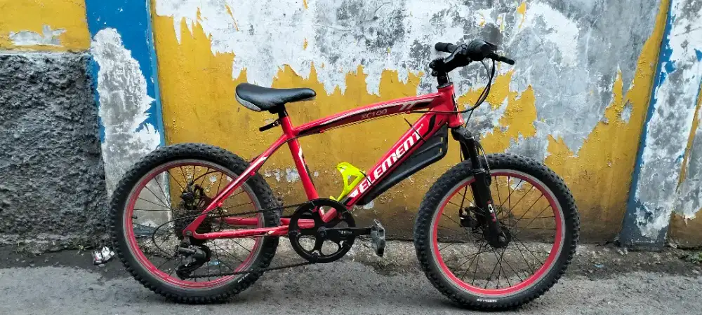 DIJUAL AJA NIH, SEPEDA ELEMENT UNTUK ANAK UMUR 7-15THN , REM CAKRAM