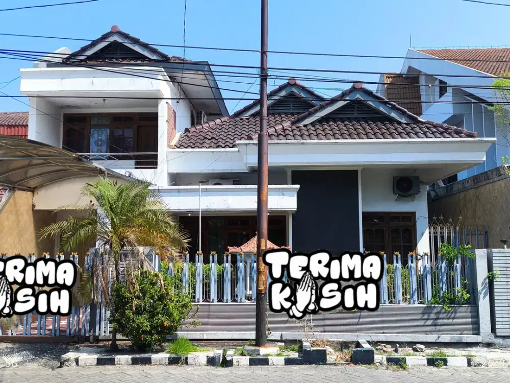 Mulyorejo Surabaya | Rumah 375 m² Dharmahusada Indah Kertajaya MERR