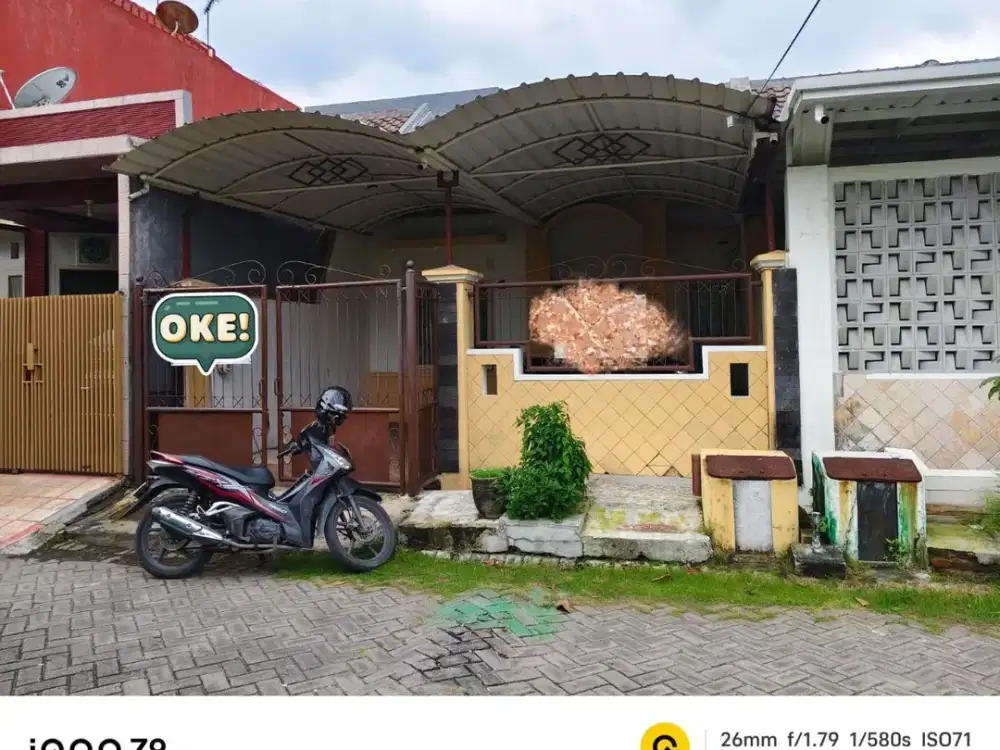 Rungkut Surabaya | Rumah 78 m² SHM Griya Pesona Asri YKP UPN MERR BPN