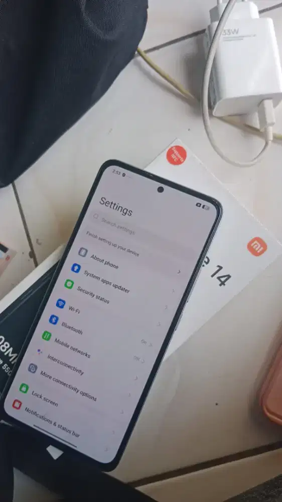 Redmi note 14 Ram 8/256 Mulus