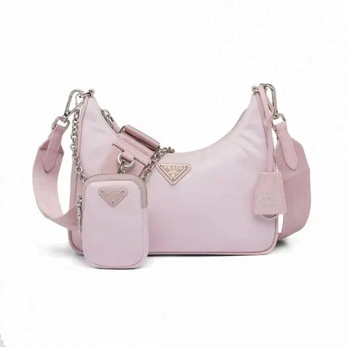 PRADA Re-Edition 2026 Re-Nylon Bag Alabaster Pink