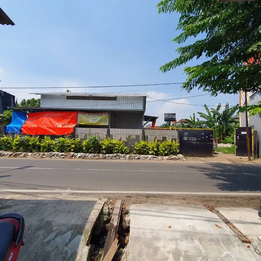 tanah kosong di area pergudangan dekat dgn perumahan, bandara, airport