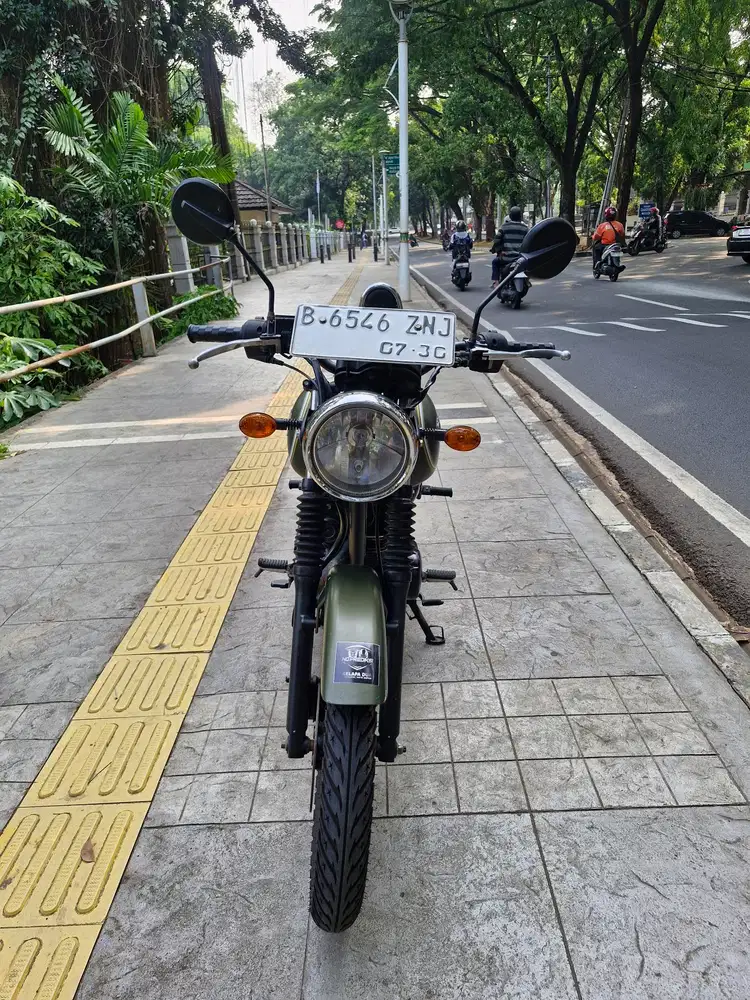 DIJUAL CASH KAWASAKI W 175 SE THN 2018 PJK IDUP SIAP PAKAI