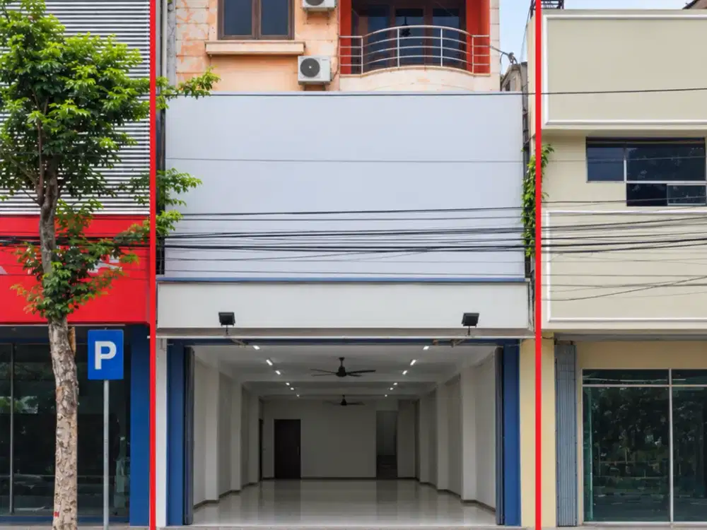 Dijual Ruko 3 Lantai di Pusat Kota Yogyakarta - Cocok Untuk Bank,Resto & Showroom