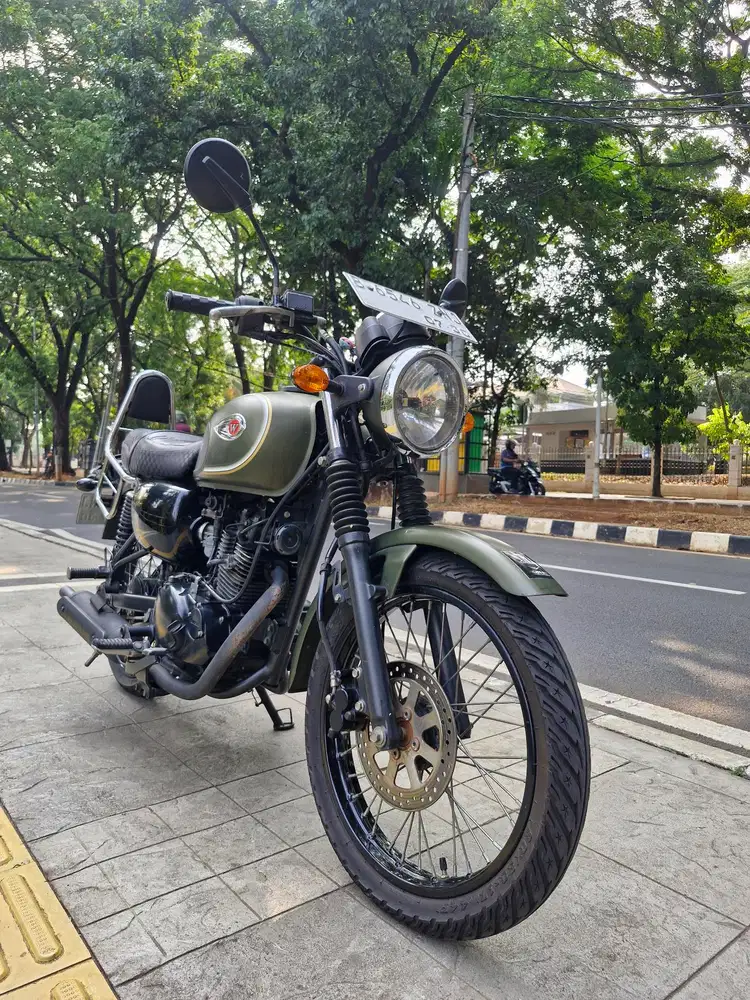 DIJUAL CASH KAWASAKI W 175 SE THN 2018 PJK IDUP SIAP PAKAI