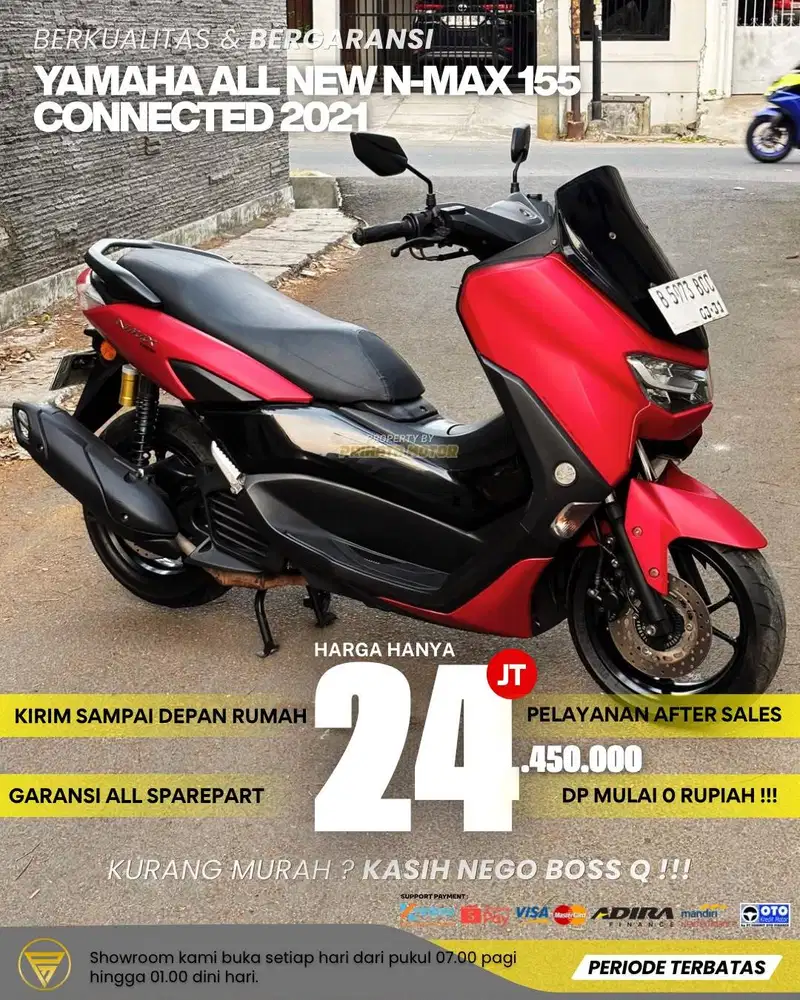 YAMAHA ALL NEW N-MAX 155 CONNECTED 2021