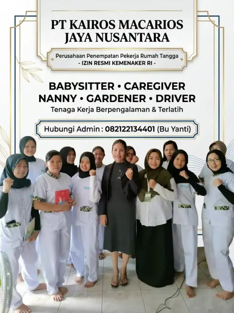 Penyalur ART, Babysitter dan prawat lansia