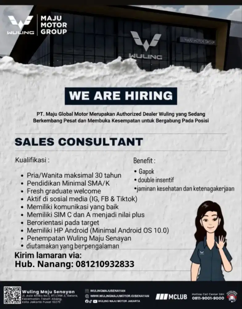 Lowongan Kerja Sales