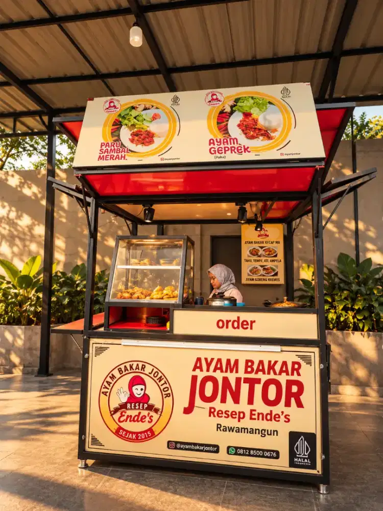 Dijual Booth/Stand Kontainer Usaha