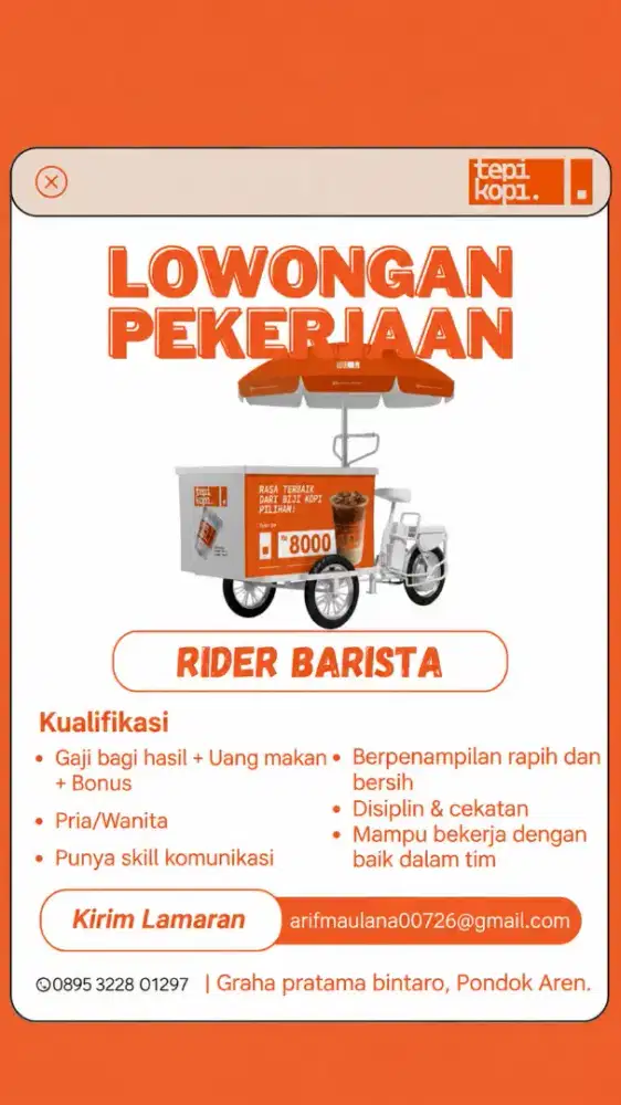 Riders Kopi Keliling Tepi Kopi