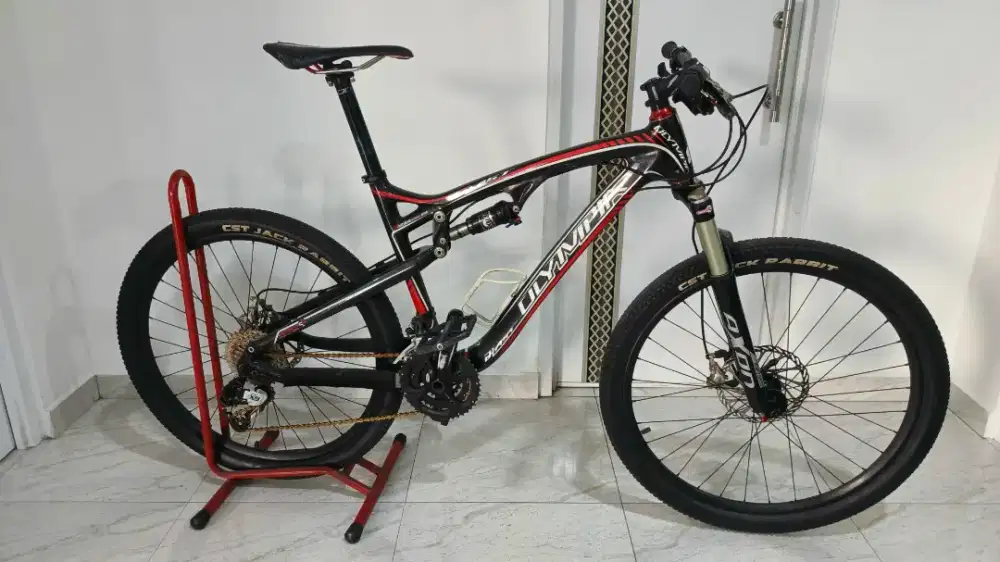 MTB Olympia blast Italia carbon 3 x 10 speed