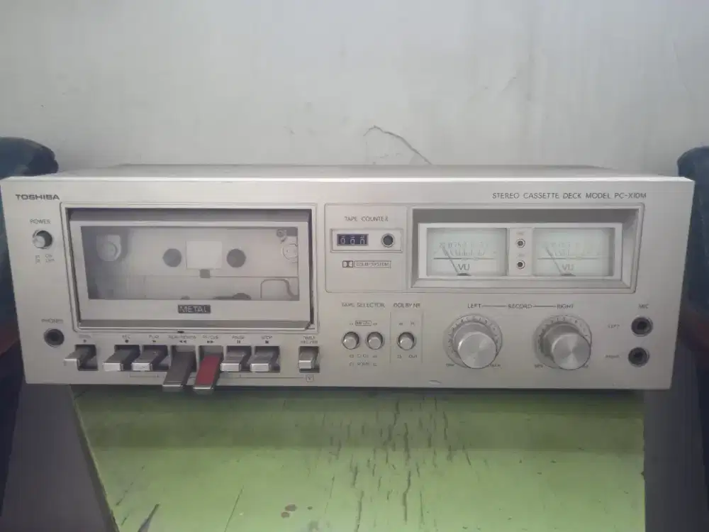 Toshiba Stereo Cassette Deck PC-X10M