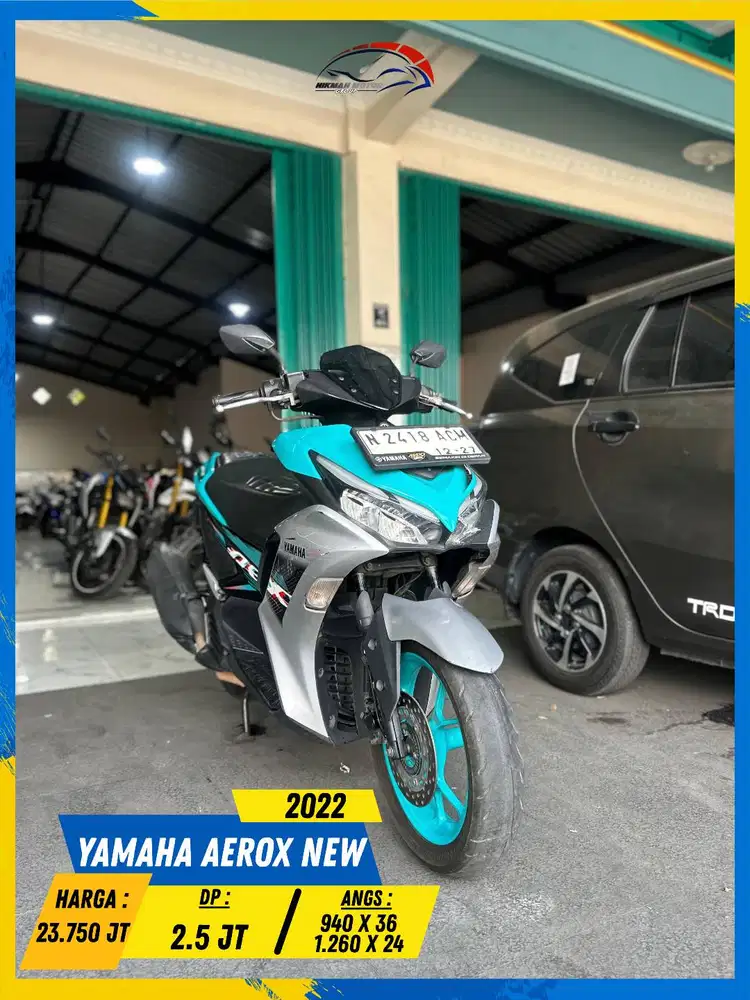 YAMAHA AEROX NEW 2022 SIAP ANGKUT MASZEHH HIKMAH MOTOR KEPUH