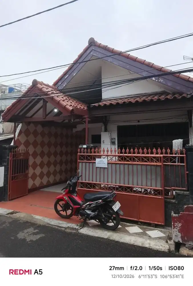 DI JUAL RUMAH BELAKANG MALL ARION RAWAMANGUN JAKARTA TIMUR DEKAT MONAS