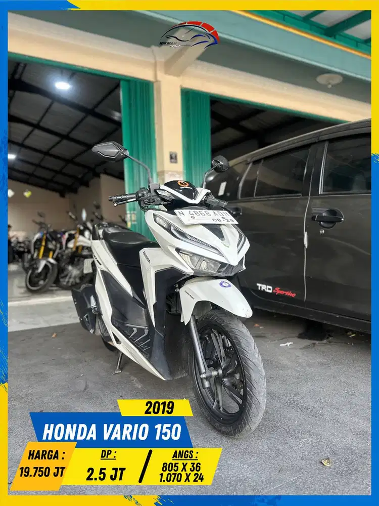 HONDA VARIO 150 2019 MESIN AMAN POLL MASZEHH HIKMAH MOTOR KEPUH
