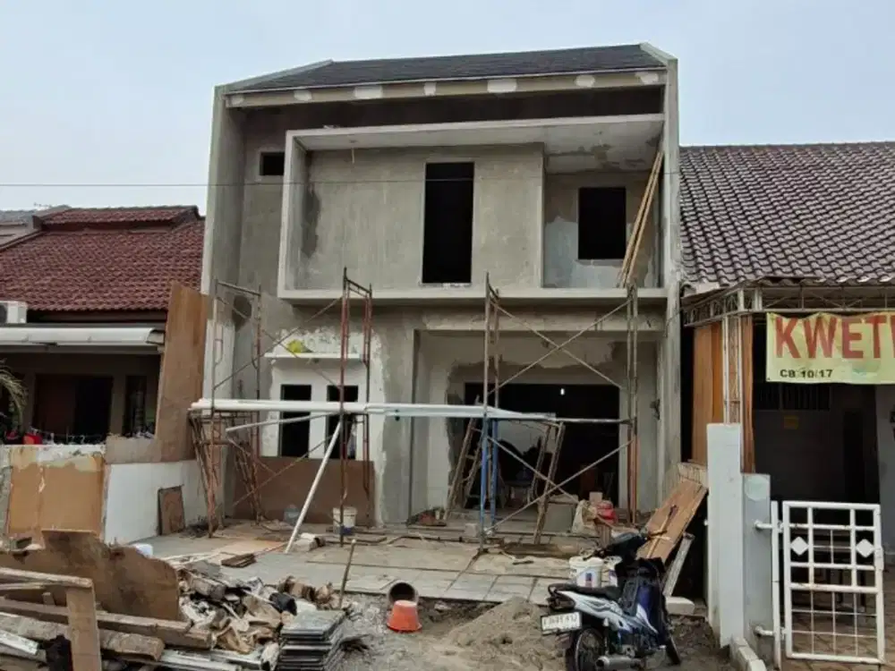 Rumah Full Renovasi 2 Lantai SHM Hadap Utara di Gading Serpong Sektor 1C
