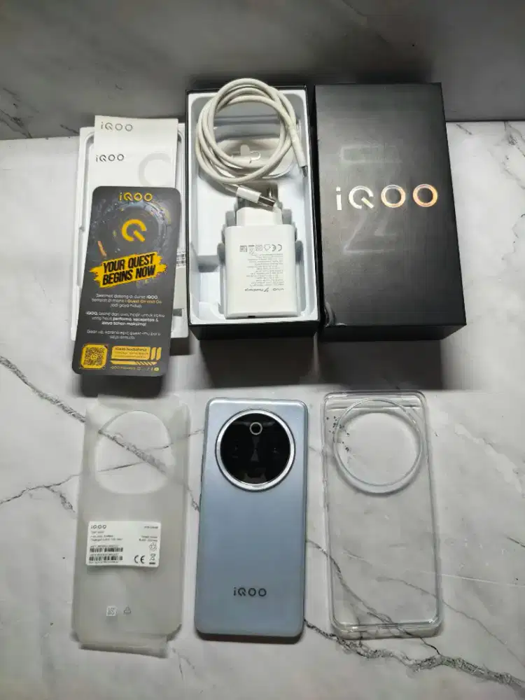 Iqoo Z10 5G 8+8/256 fullset ori segel