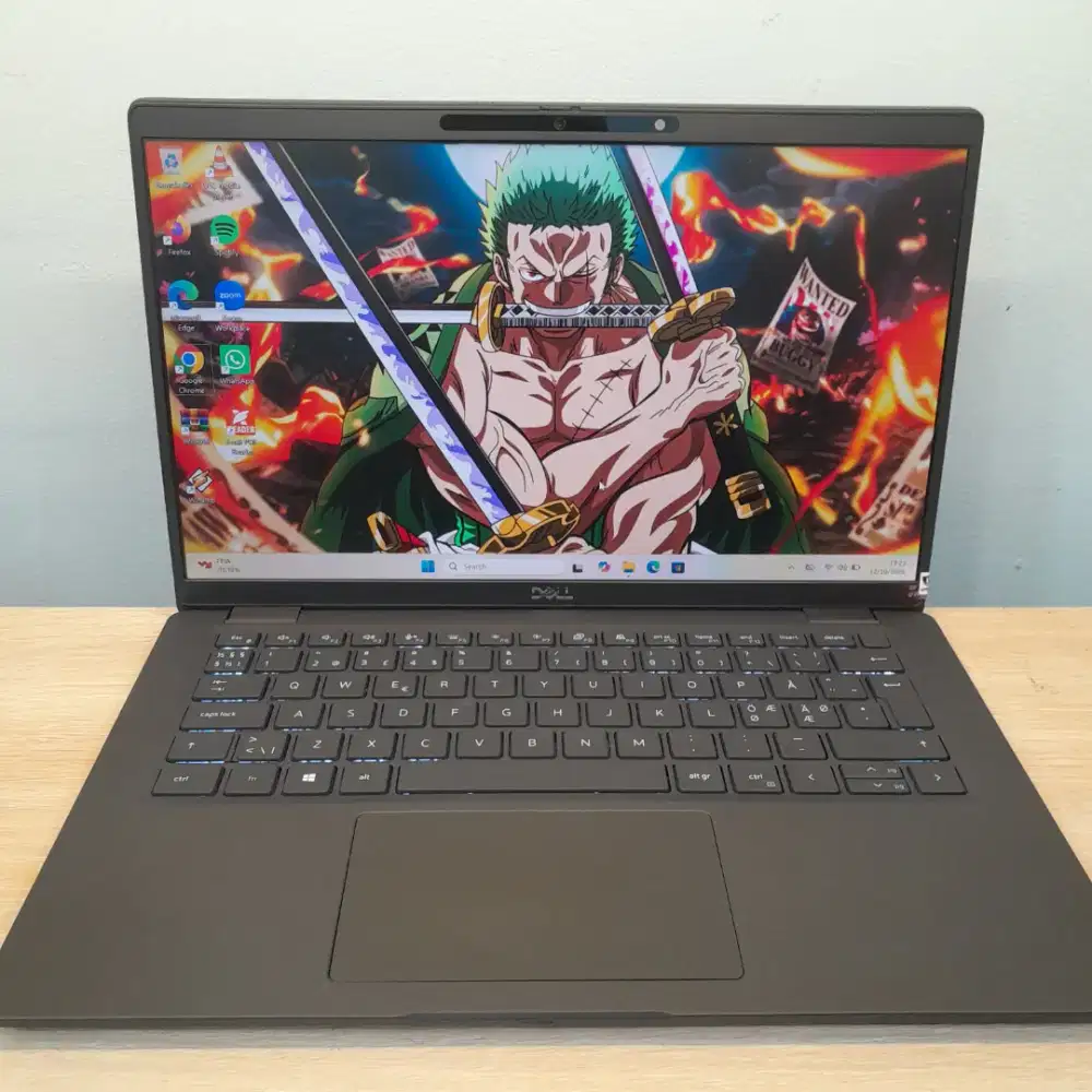 Laptop dell latitude 7410 i7 gen 10 ram 32gb ssd 512GB 13 inch fhd ori