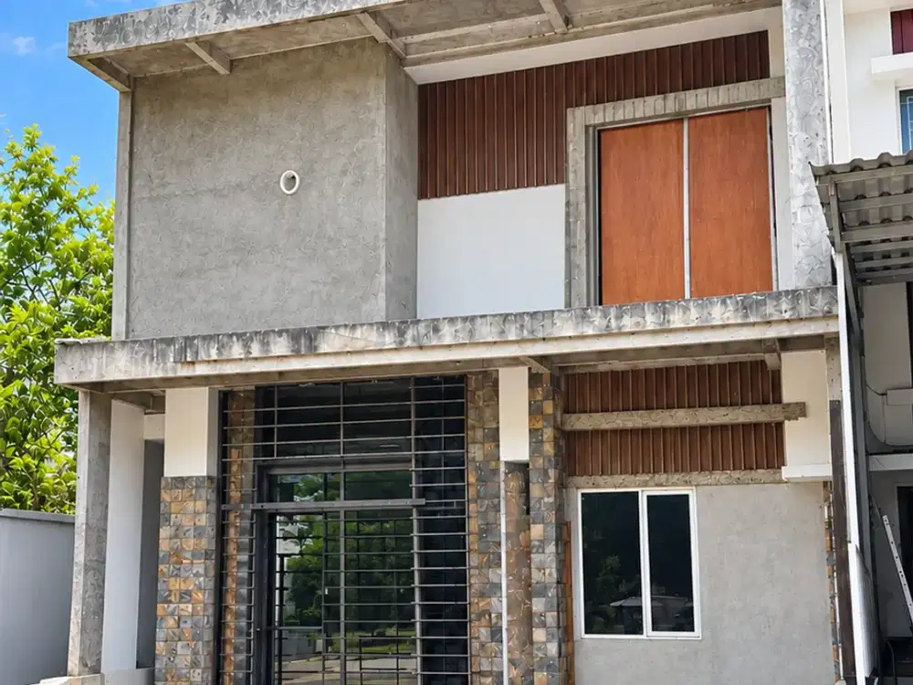 Rumah Setengah Jadi Tahap Finishing  2322m2 2LT HGB Strategis di Katamaran Indah PIK