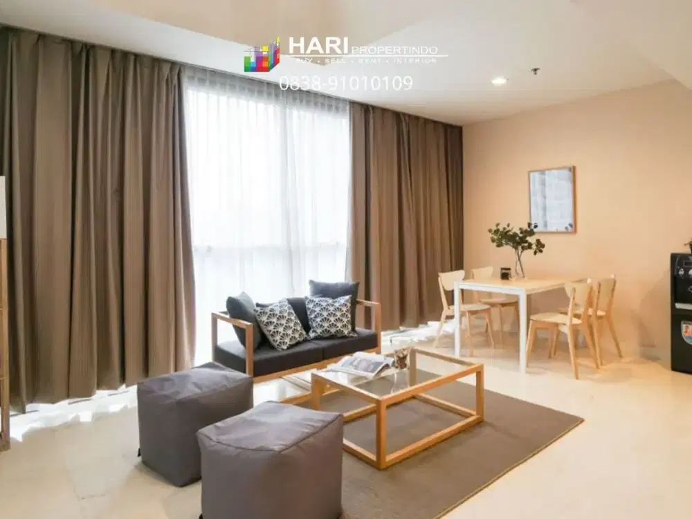 FOR RENT Apartment Ciputra Wolrd 2 Kuningan Tower Orchard 3BR - Furnished Close to MRT LRT Busway
