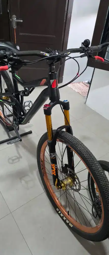Sepeda MTB Full Sus Thrill Oust Elite Upgrade