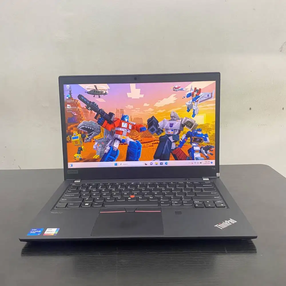 Laptop Lenovo Thinkpad T14 G2 I7 - 1185G7 RAM 16GB/256GB Bergaransi