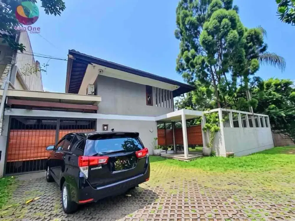 Rumah Mewah siap huni (nego) fasilita lengkap lokasi strategis Bintaro Jaksel