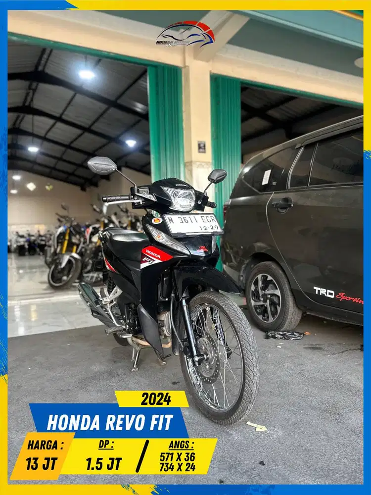 HONDA REVO 2024 MESIN AMAN BOSKUU HIKMAH MOTOR KEPUH