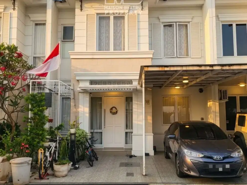 DIJUAL RUMAH 2,5 LANTAI BAGUS DI BANJAR WIJAYA – CLUSTER MALBERRY, TANGERANG