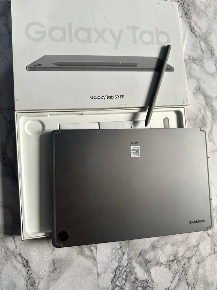 SAMSUNG TAB S9 FE 5G RAM 6/128 MULUS LENGKAP