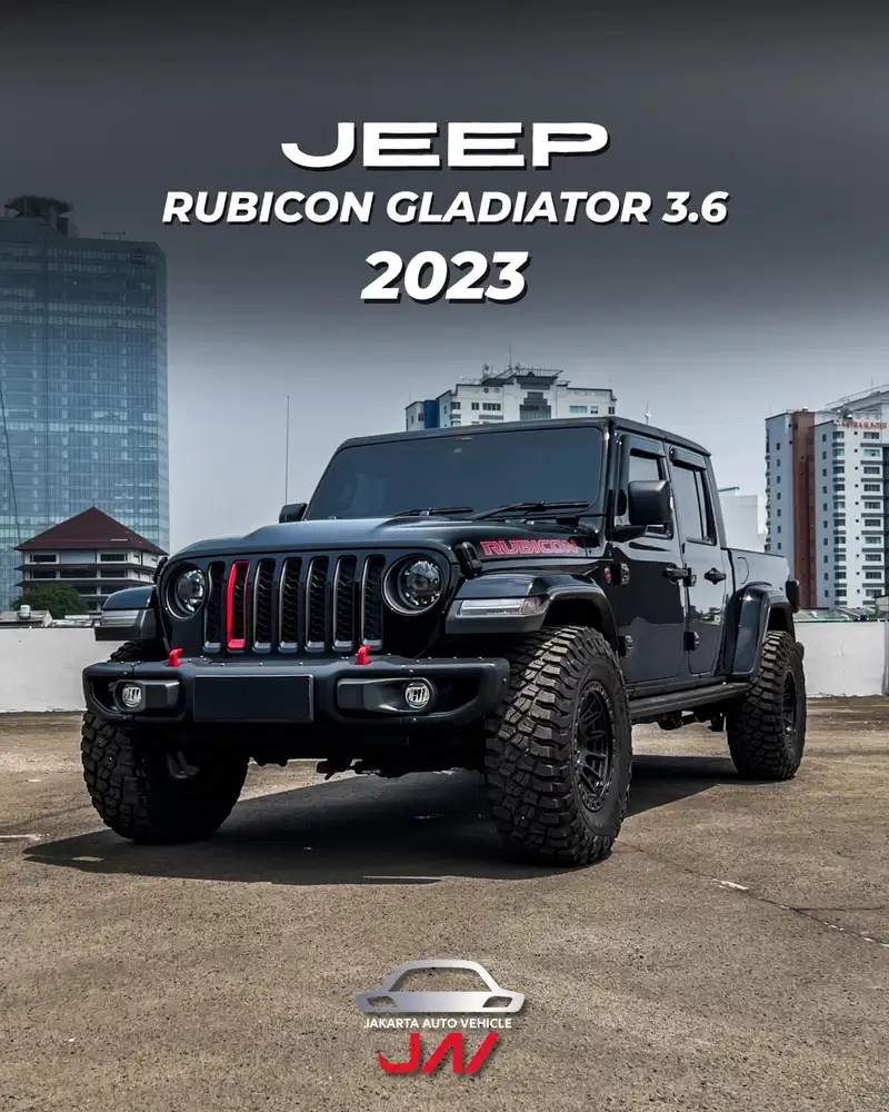 JEEP RUBICON GLADIATOR 3.6 2023 / LOW ODO / MINT CONDITION / LIKE NEW